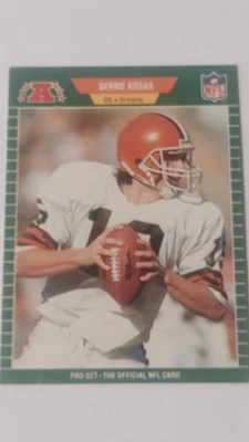 1989 Pro Set - Bernie Kosar #77 - Image 1 of 2