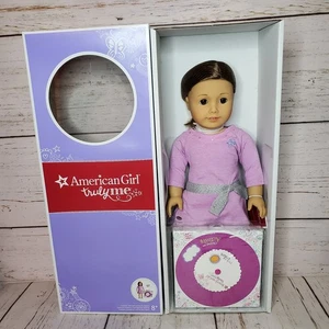 American Girl Truly Me Puppe 57 Rentner kinnlang braune Haare & Augen lila Kleid - Bild 1 von 16
