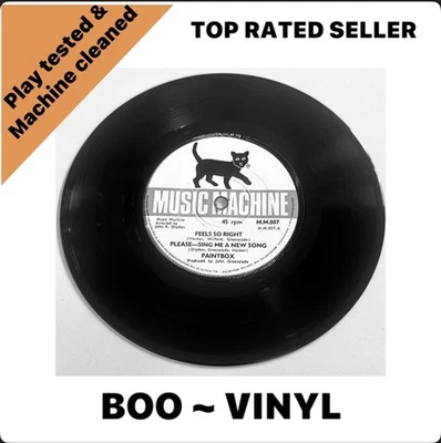 Paintbox - Feels So Right - 7" EP Vinyl Record -EX - VG+ Condition - Image 1 of 4