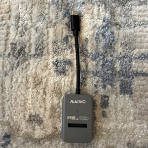 MAIWO M.2 NVMe to USB C Adapter M.2 PCIe NVMe SSD Docking Station USB3.2 GEN2 - Picture 1 of 5