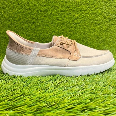 Zapatos deportivos sin cordones Skechers On The Go Flex Palmilla para mujer talla 7,5 color topo Foto 1 de 4