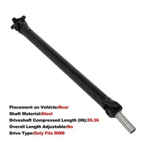 Rear Driveshaft For Mazda Miata 1994-05 L4 1.8L RWD Manual Trans 936-251 65-8001 - Picture 1 of 9