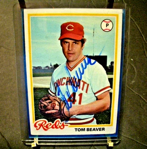 Tom Seaver - 1978 Topps Card # 450 - Autograph - Bild 1 von 14