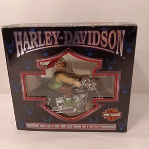 Vintage 1998 Harley Davidson Limited Edition Elf  On A Cycle Christmas Ornament - Picture 1 of 8