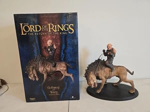 Lord of the Rings Gothmog with Warg 1/6 Scale Figure Statue LOTR Sideshow WETA - Picture 1 of 9