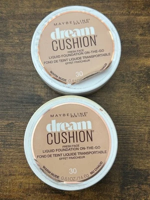 Maybelline New York Dream Cushion Fresh Face Liquid - 30 WARM NUDE - 2 Pack - Image 1 of 3