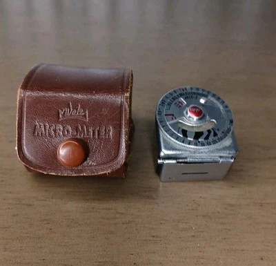 Micromedidor para cámara Leica Waltz con estuche de cuero Foto 1 de 4