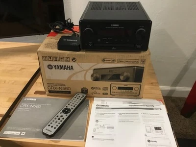 Yamaha сети потокового ресивера CRX-N560 усилитель тюнер CD стерео Orig коробка новом - Изображение 1 из 4