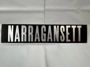 Vtg 50s 60s NARRAGANSETT Cardboard Horse Race Track Advertising Sign - Picture 1 of 5