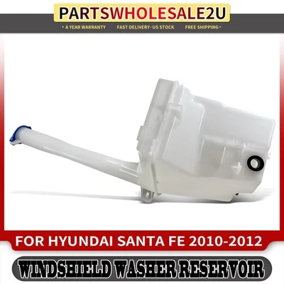 Depósito de lavadora de parabrisas con tapa para Hyundai Santa Fe 2010 2011-2012 986202B600 Foto 1 de 4
