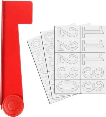 Mailbox Replacement Flag Kit - Stainless Steel Red Flag with Self Stick Mailb - Image 1 of 4