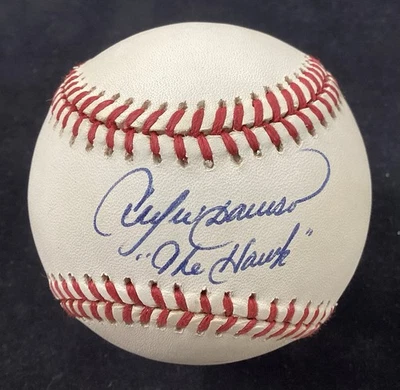 Andre Dawson Signed Baseball OMLB Expos The Hawk Autograph TPG #2 - Image 1 of 4