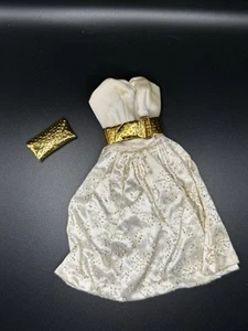 Vintage Barbie #958 Party Date 1963 - DRESS-BELT-PURSE - Picture 1 of 4
