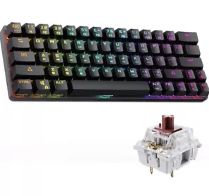 Dierya DK63 Mechanical Gaming Keyboard RGB Backlit Bluetooth Ultra Compact - Picture 1 of 12