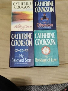 CATHERINE COOKSON 4 HARDBACK BOOKS BUNDLE FICTION HOLIDAY READING - Picture 1 of 16