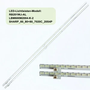 Tiras LED para LC-60UE30U SAMSUNG_2015SSP60_7030_80_4K LM41-00090Q RB201WJ AL - Imagen 1 de 5