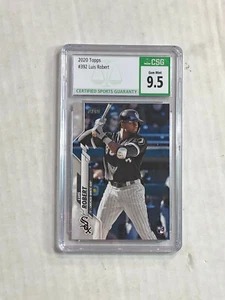 LUIS ROBERT 2020 Topps Series 2 FLAGSHIP RC #392! CSG GEM MINT 9.5! WHITE SOX! - Picture 1 of 3