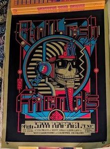 Phil Lesh And Friends Tour Poster San Rafael 02/22/16 Tripp Gold Foil # 8/14 - Picture 1 of 2