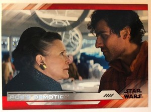 2018 Star Wars The Last Jedi Series 2 #25 Poe's Demotion NrMint-Mint
