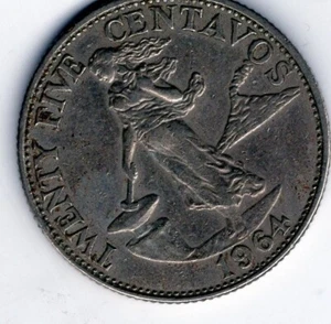 Fernost: Philippinen 25 Centavos 1964 - Bild 1 von 2