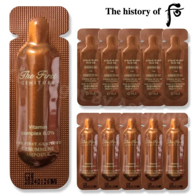 O HUI The First Geniture Genummune Ampoule 1ml (10pcs ~ 140pcs) Sample Ohui New