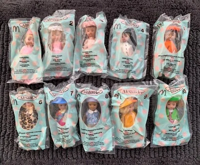 Juego completo de 10 muñecas Happy Meal Madame Alexander 2003 McDonald's nuevo en caja Foto 1 de 3