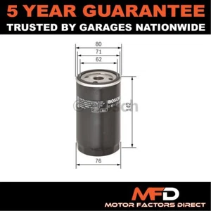 Fits Ford Escort 1984-1988 Fiesta 1984-1989 1.6 D + Other Models MFD Oil Filter - Picture 1 of 12