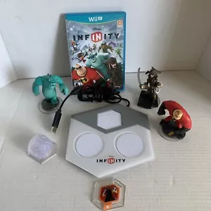 Disney Infinity 1.0 Nintendo Wii U Game Portal Base Figures Bundle TESTED WORKS - Picture 1 of 19