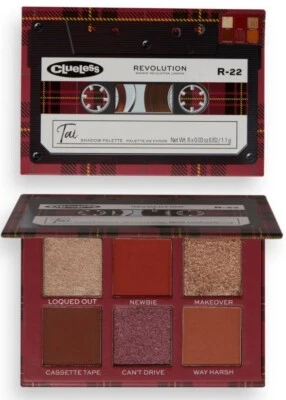 Clueless - Tai's Mixed Casette Tape - 6 Shade Color Pan Eyeshadow Palette - NIB - Image 1 of 2