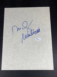 The Finest, Rudy Giuliani Autograph Page, JSA COA & PSA COA Grade 9 MINT "RARE" - Picture 1 of 5