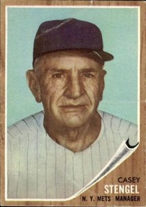 CASEY STENGEL 1962 Topps #29 BUY ANY 2 ITEMS FOR 50% OFF   B1013R4S6P20