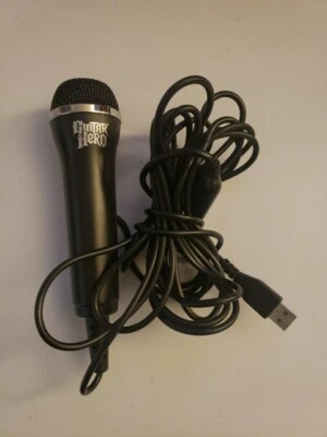 Official Guitar Hero USB Microphone PS2 PS3 Wii U Xbox 360 E-UR20 Red Octane - Image 1 of 4