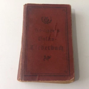 VTG TONGERS DOLKS LIEDERBUCH GERMAN BOOK ESTATE FIND - Picture 1 of 12