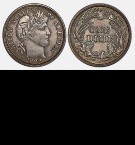 1902-O NGC MS62 Pop 135 ALL Grades █ Barber Dime █ RARE New Orleans SEMI-KEY 10C - Picture 1 of 1
