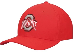 Ohio State Buckeyes Team Logo Adjustable Hat Cap Red - Picture 1 of 8