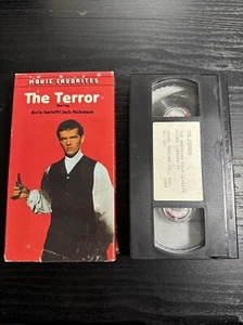 The Terror Independent Horror Film VHS 1989 Boris Karloff Jack Nicholson Tested - Picture 1 of 4