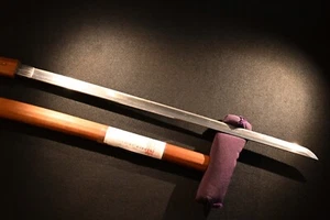 Katana Japanese antique sword 64.9cm blade Mumei Edo period shirasaya - Picture 1 of 24