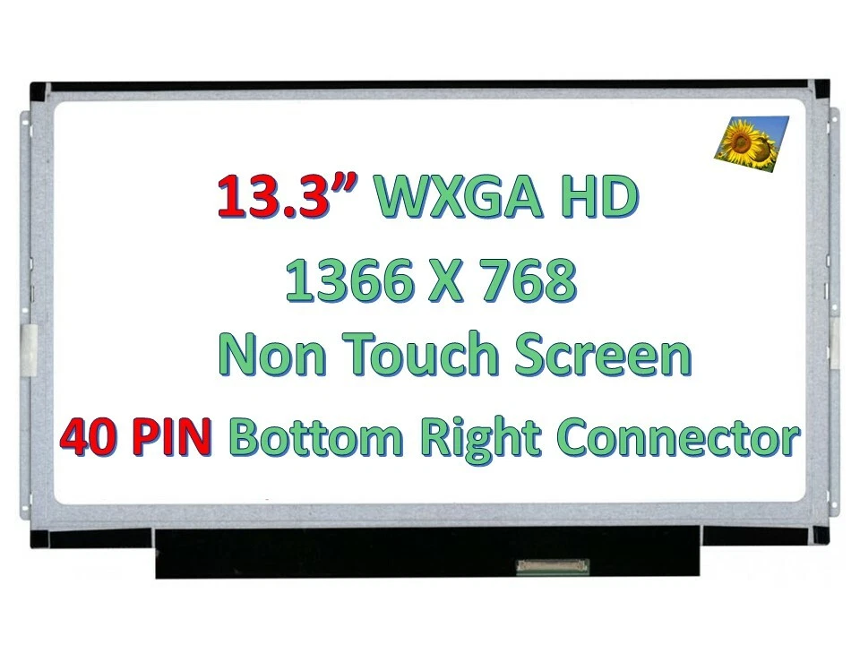 LAPTOP LCD SCREEN FOR LG PHILIPS LP133WH2(TL)(M2) LP133WH2(TL)(N1) 13.3 WXGA HD - Image 1 of 4