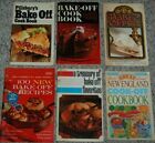 VTG 60's 70's 80's Lot 6 Cook Bake-Off Pillsbury Yankee Mag Recipes Cookbooks 
