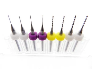 8pc .4mm .5mm .8mm 1.0mm 3D Printer Extruder Clogged Nozzle Head Bits - Picture 1 of 2