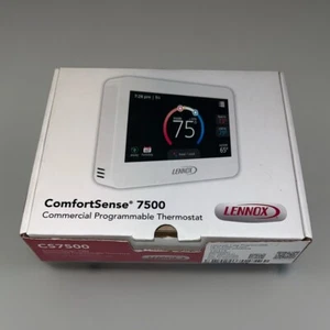 Lennox ComfortSense CS7500 kommerzieller programmierbarer Thermostat 13H15 neu offene Verpackung - Bild 1 von 9