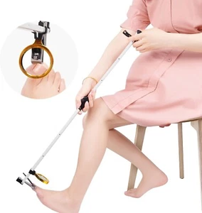 Foldable Long Handle Toenail Clippers Scissors, Include Magnifier, Foldable Hand - Picture 1 of 8