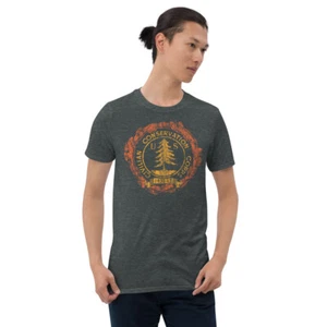 Civilian Conservation Corps CCC Distressed T-Shirt National Parks Camping USA   - Picture 1 of 2