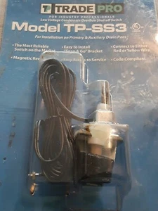 Tradepro Low Voltage Condensate Overflow Shutoff Switch Tp-ss3  - Picture 1 of 6