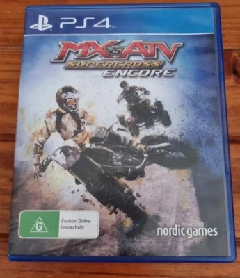 MX VS ATV SUPERCROSS ENCORE PLAYSTATION 4 | PS4 | AUS PAL - Image 1 of 3