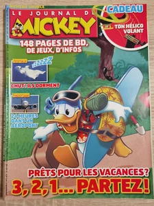 WALT DISNEY LE JOURNAL DE MICKEY 3.2.1 PARTEZ VACANCES N°2975 2976 (3C) - Imagen 1 de 1