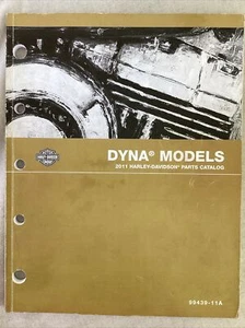 Harley Davidson 2011 DYNA Models PARTS CATALOG  99439-11 - Bild 1 von 5