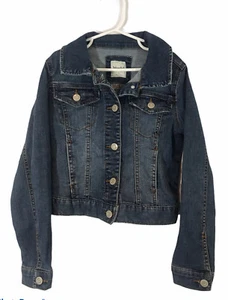 Mudd Girls Denim Jacket with Stretch - Size 10 - Picture 1 of 9