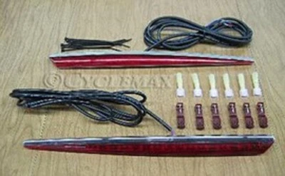 Luces de acento Goldwing GL1800 Show cromadas LED GT 52-946 para 2018-2024 Foto 1 de 2