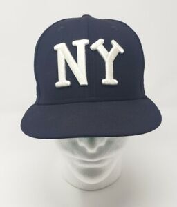New Era 59FIFTY New York Black Yankees NEGRO LEAGUE BASEBALL Hat Club 7 1/8